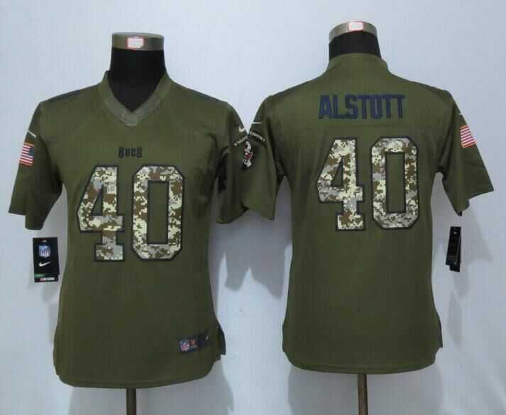 Women Nike Limited Tampa Bay Buccaneers #40 Alstott Green Salute To Service Jersey,We sell and wholesale Women Nike Limited Tampa Bay Buccaneers #40 Alstott Green Salute To Service Jersey on line form chian!